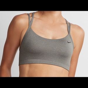 nike strappy low impact sports bra